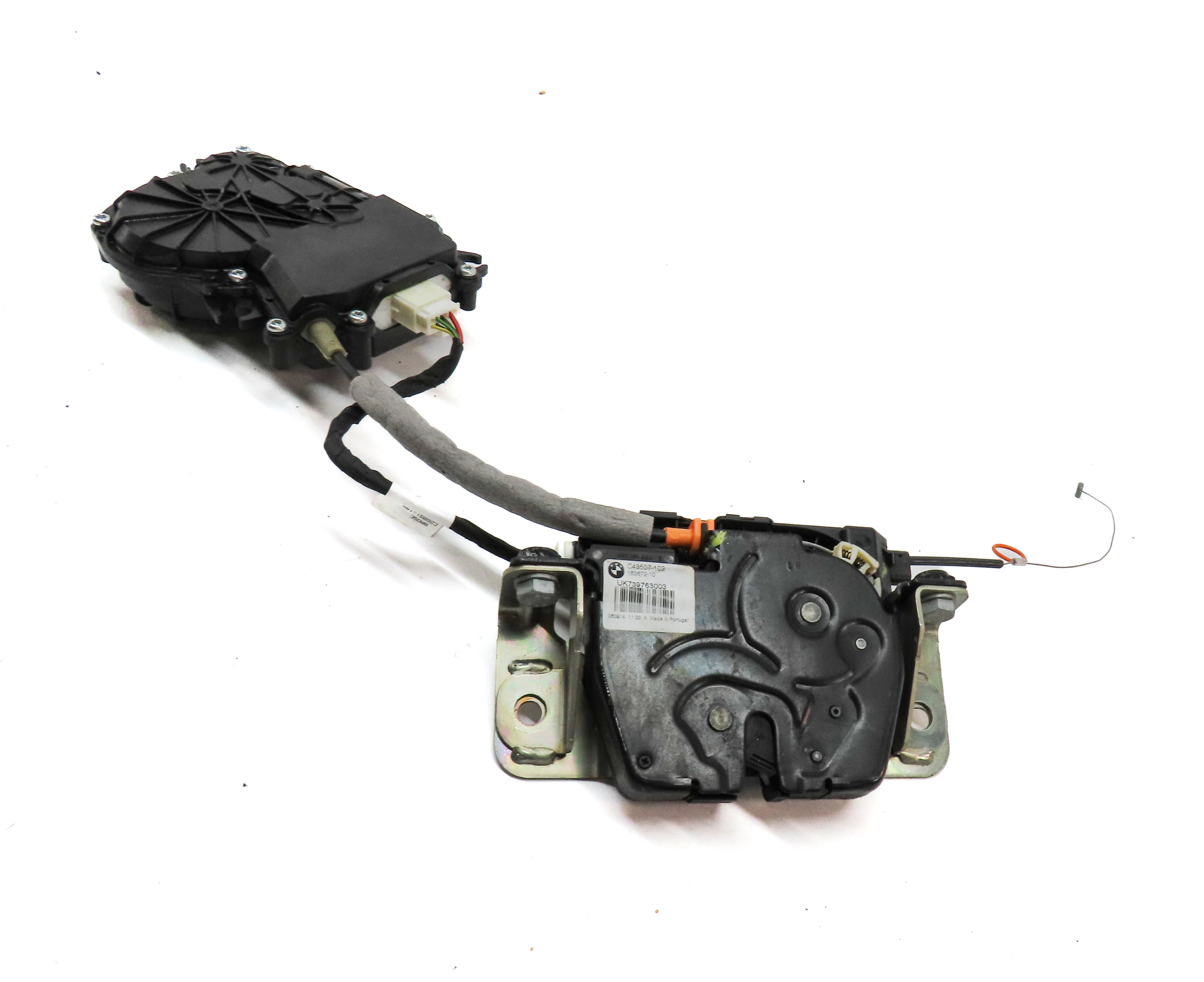 2015 BMW X4 (F26) REAR LIFTGATE SOFT CLOSE ASSIST TRUNK LOCK LATCH ACTUATOR — exact item pictured
